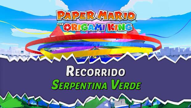 Paper Mario: The Origami King - Serpentina verde al 100%, coleccionables, consejos y secretos
