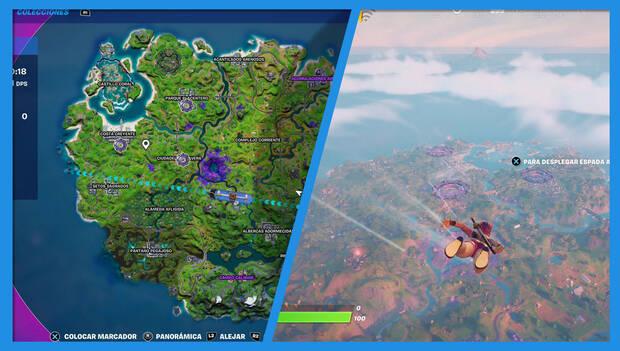 Fortnite Battle Royale - Dónde encontrar platillos abductores