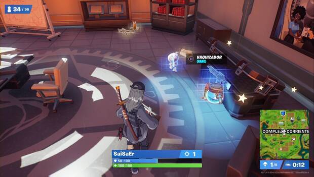 Fortnite - Usa un vaquizador: vaquizador en el juego