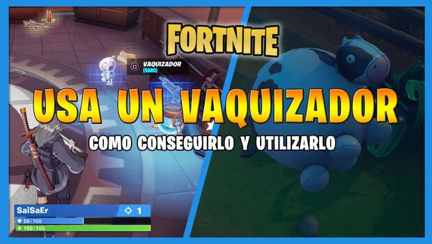 Fortnite - Usa un vaquizador: portada del desafío