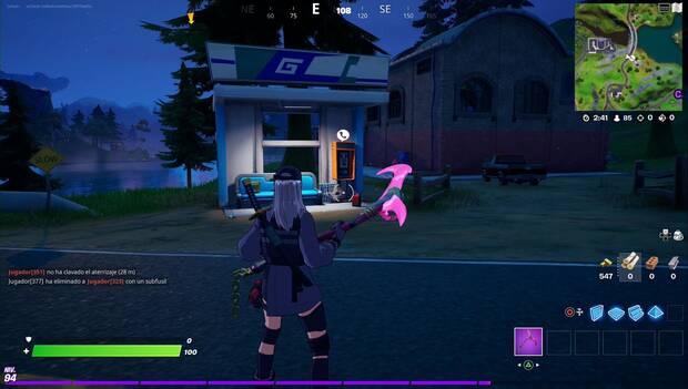 Fortnite - Desafíos de la Semana 6: Recibe órdenes de Slone a través de un teléfono público