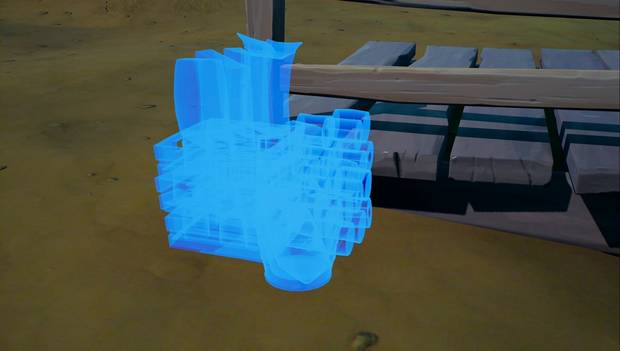 Fortnite - Coloca una caja de suministros de preparacionistas en la granja de Patán: caja de suministros