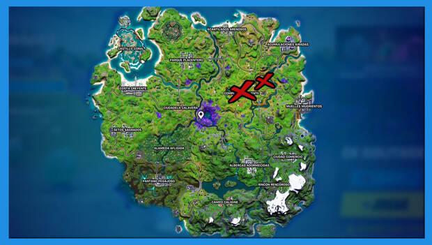 Fortnite - Inflige daño a oponentes en granjas