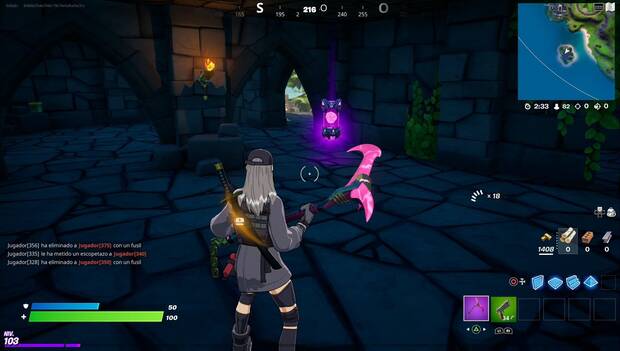 Fortnite - Artefactos alienígenas de la Semana 6: artefacto 1