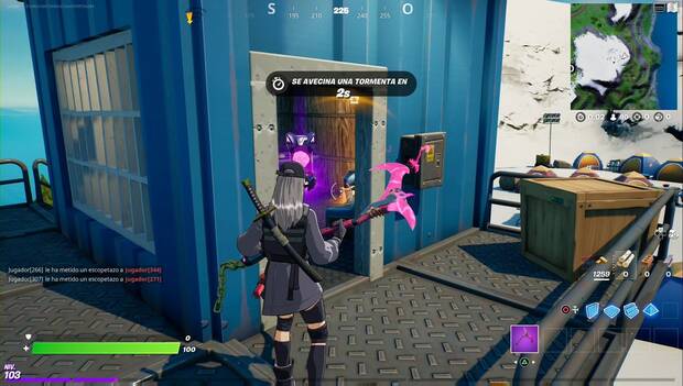 Fortnite - Artefactos alienígenas de la Semana 6: artefacto 2