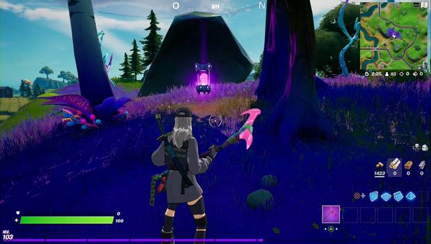 Fortnite - Artefactos alienígenas de la Semana 6: artefacto 3