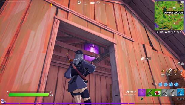 Fortnite - Artefactos alienígenas de la Semana 6: artefacto 4