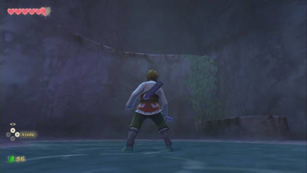 The Legend of Zelda Skyward Sword HD - Altárea: hiedras al cofre de las rupias