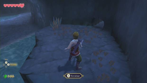 The Legend of Zelda Skyward Sword HD - Altárea: túnel con rupias