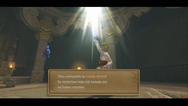 The Legend of Zelda Skyward Sword HD - Altárea: espada divina
