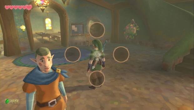Zelda Skyward Sword HD - Altárea: rueda de objetos