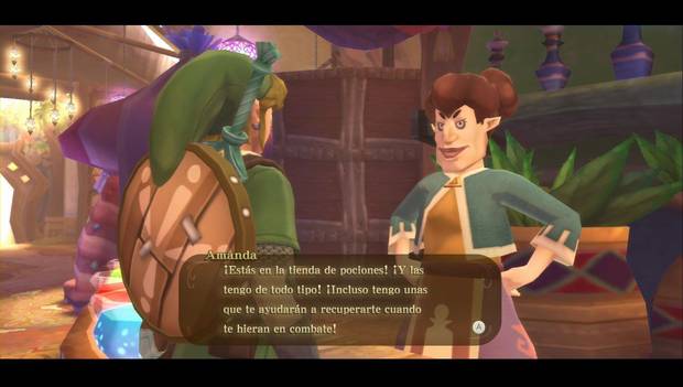 Zelda Skyward Sword HD - Altárea: botella vacía