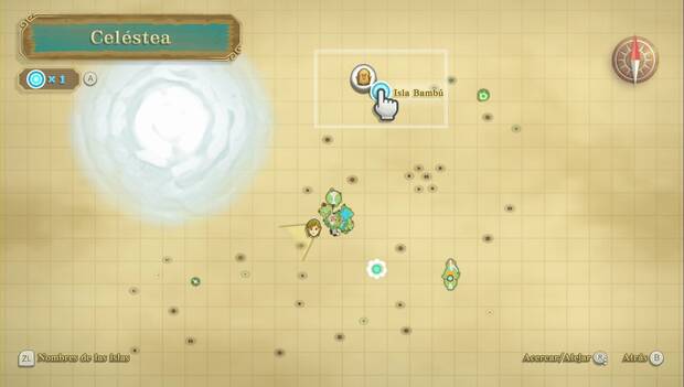 The Legend of Zelda Skyward Sword HD - Ubicación del bosque de bambúes
