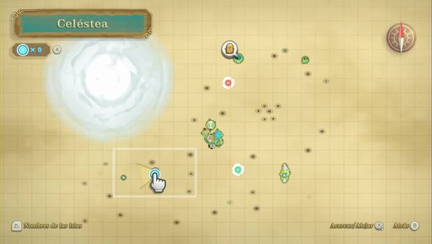 The Legend of Zelda Skyward Sword - Gemas de gratitud: ubicación de Corina