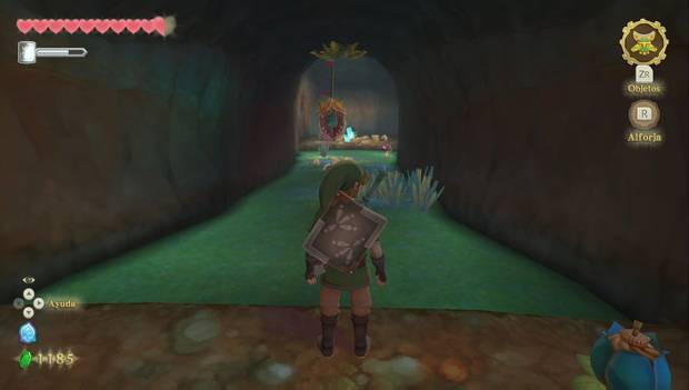 The Legend of Zelda Skyward Sword HD - Desierto de Lanayru: flor piraña