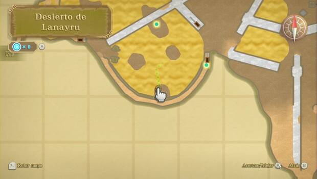 The Legend of Zelda Skyward Sword HD - Cubos divinos: cubo ene l desierto de Lanayru