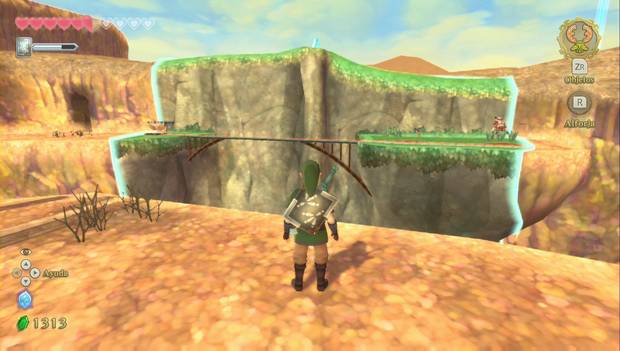 The Legend of Zelda Skyward Sword HD - Templo del tiempo: zona activada