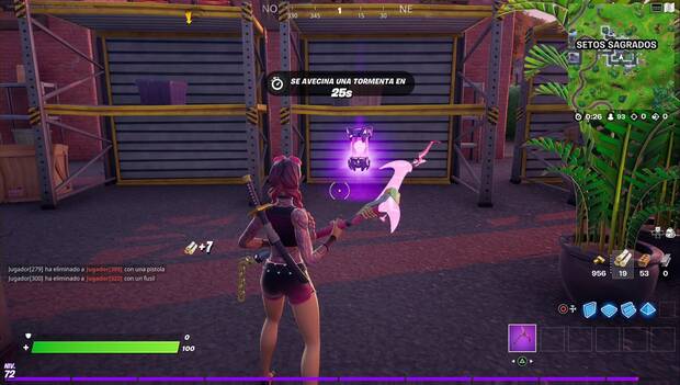 Fortnite - Artefactos alienígenas de la Semana 4, artefacto 1