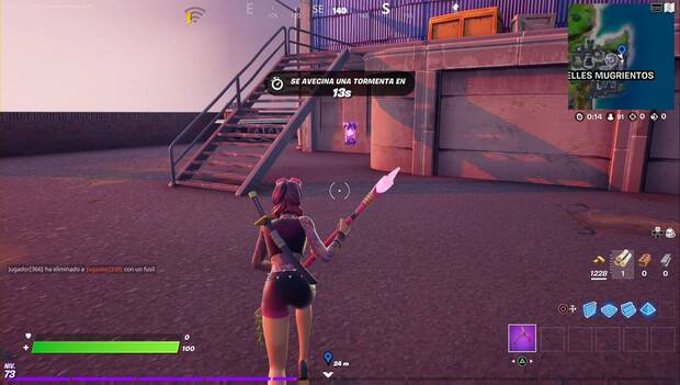 Fortnite - Artefactos alienígenas de la Semana 4, artefacto 4
