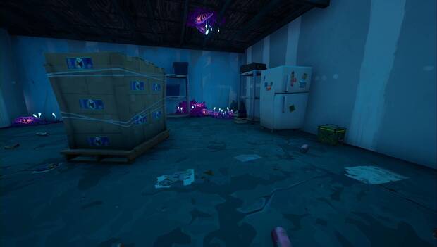 Fortnite Battle Royale - Reúne libros de paternidad en Semillero Sagrado o Ciudad Comercio: casa más al nordeste de Semillero Sagrado con el libro