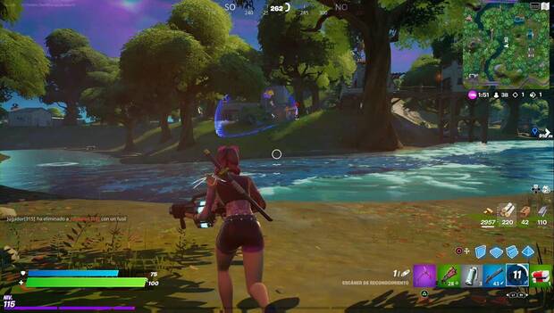 Fortnite Battle Royale - Misiones de la Semana 7: enemigo marcado con escáner de reconocimiento