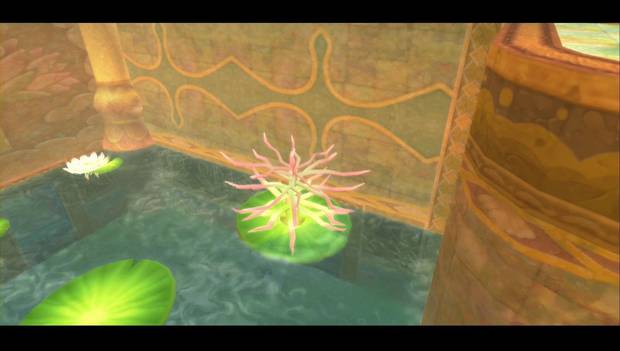 The Legend of Zelda Skyward Sword HD - Gran caverna ancestral: nenúfar volteado