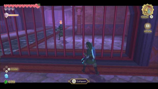 The Legend of Zelda - Gran caverna ancestral: bokoblin con la llave