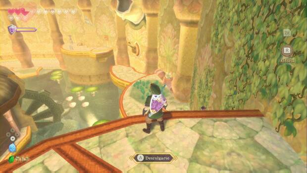 The Legend of Zelda - Gran caverna ancestral: rama palanca