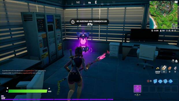 Fortnite - Artefactos alienígenas de la semana 7: artefacto 4