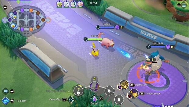 Pokémon Unite - Cómo jugar: elimina pokémon salvajes