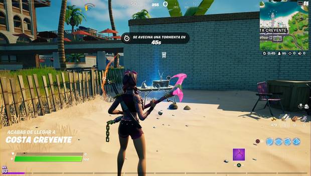 Fortnite - Interactúa con una radio de banda ciudadana: ubicación