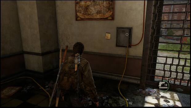 The Last of Us - Artefactos en el Capítulo 7: ubicación del Artefacto Nota del tablón
