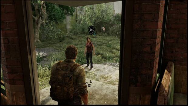 The Last of us - Conversaciones opcionales: Tess esperando fuera de la tienda, tras cruzar el túnel, para activar la Conversación opcional #02