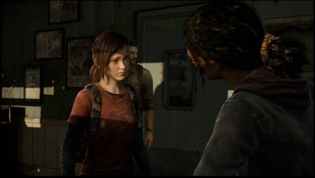 The Last of Us - Capítulo 1: Zona de cuarentena, Ellie aparece en la cocina del edificio al que nos ha llevado Marlene