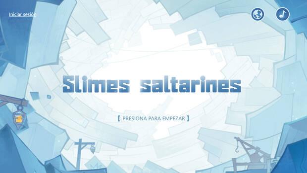 Caractersticas del evento web Slimes saltarines