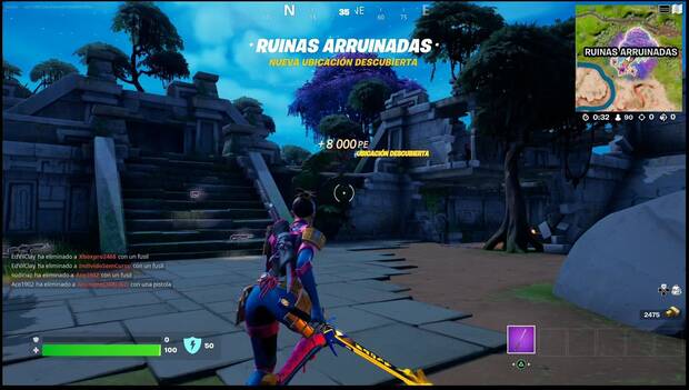 Fortnite Battle Royale - Parche 21.20: zona de Ruinas Arruinadas