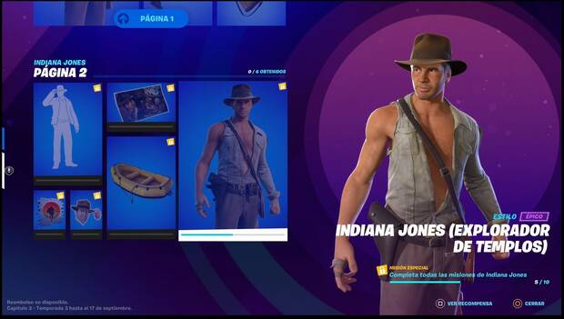 Fortnite Misiones De Indiana Jones Solución Y Recompensas 6886