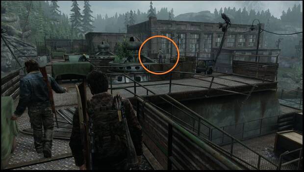 The Last of Us - Conversaciones opcionales en el Capítulo 6: punto donde se activa la Conversación opcional #27