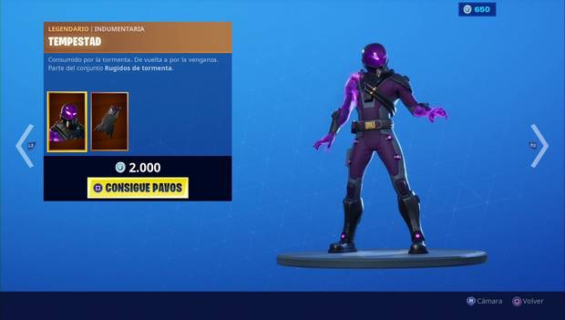 Fortnite - Skins: Tempestad