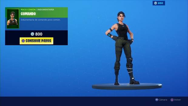 Fortnite - Skins: Comando