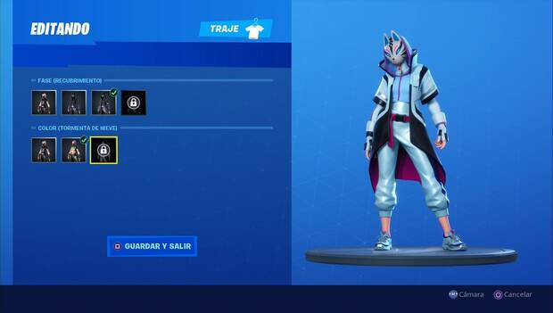 Fortnite - Prestigio Choque de mundos: Estilo Tormenta de nieve (Catalizadora)