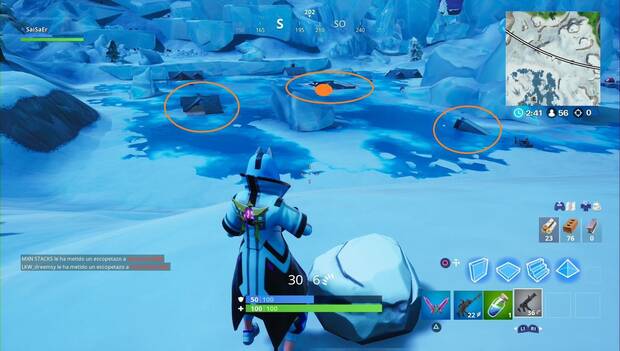 Fortnite - Dónde encontrar el tercer cofre