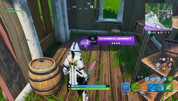 Fortnite - Plataforma de lanzamiento