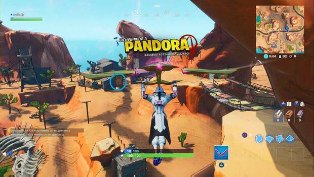 Fortnite - Encuentra símbolos de la cámara: símbolo en el centro