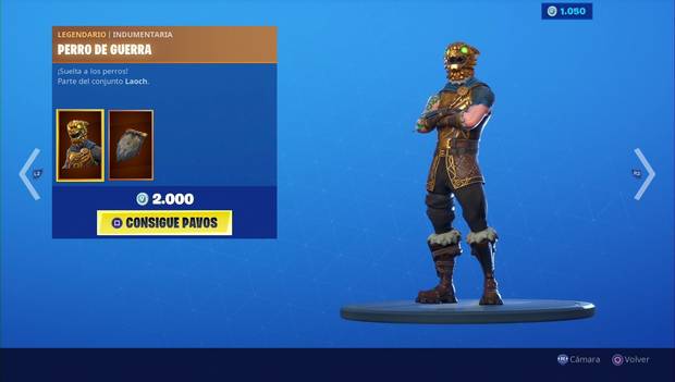 Fortnite - Skins: Perro de guerra