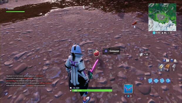 Fortnite - Piezas comestibles corrompidas