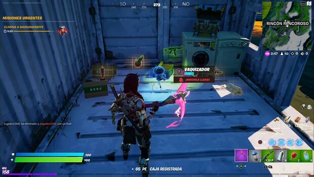 Fortnite Battle Royale - Misiones de la Semana 10: Vaquizador