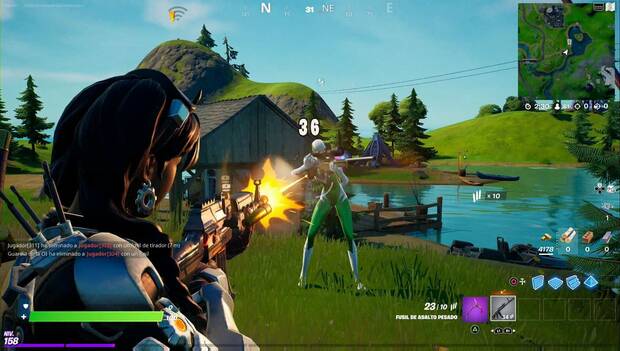 Fortnite Battle Royale - Misiones de la Semana 10: eliminación a corta distancia
