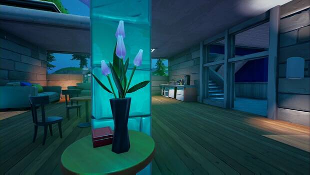 Fortnite Battle Royale - Recoge un florero en Albercas Adormecidas: florero en Albercas Adormecidas