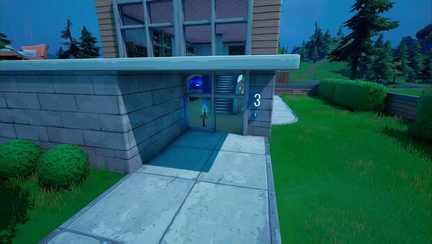 Fortnite Battle Royale - Recoge un florero en Albercas Adormecidas: cuarto florero en Albercas Adormecidas
